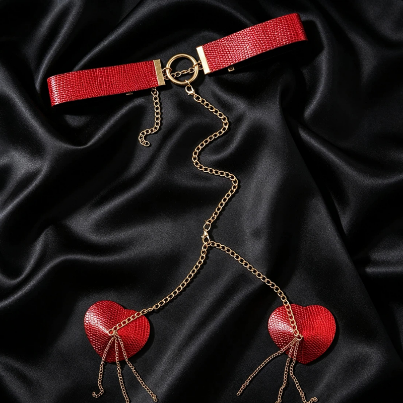 Womens Metal Chain Linked Nipp - огляд і ціна Nipple Cover Pasties