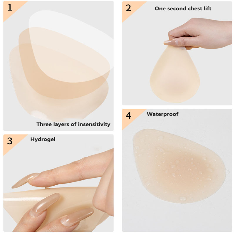 Waterdrop Invisible Bra Silico - огляд і ціна Push Up Bra Padded
